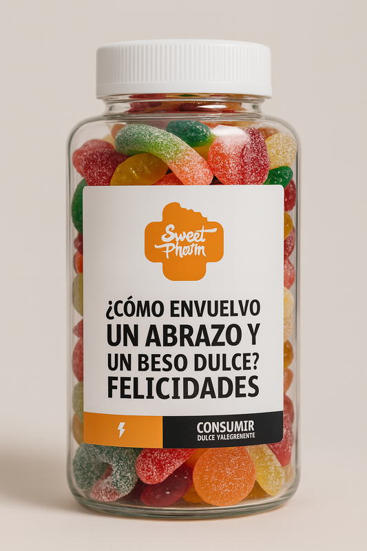 ¿Cómo envuelvo un abrazo y un beso dulce? Felicidades