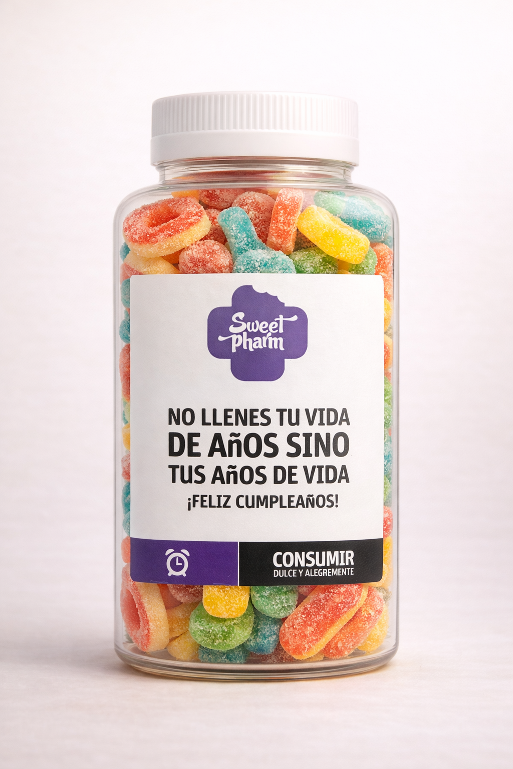 No llenes tu vida de años sino tus años de vida ¡Feliz cumpleaños!