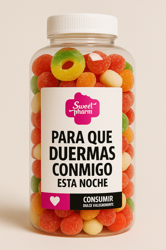 Para que duermas conmigo esta noche